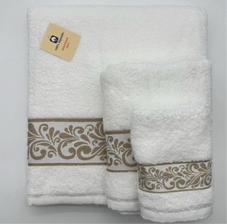 Juego de toalllas Portuguesas 100% algodón