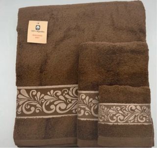 Juego de toalllas Portuguesas 100% algodón