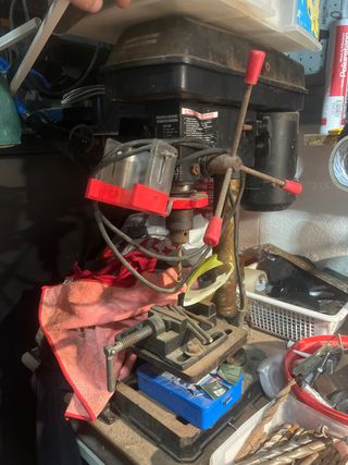 Taladro de mesa para taller