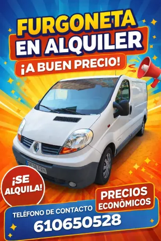 Alquiler de furgoneta