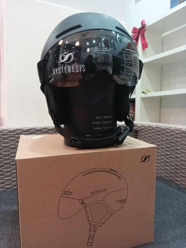Casco da sci Hysteresis con occhiali