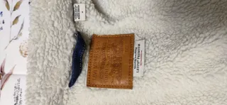 Chaqueta Levi's Azul Talla M interior borreguillo