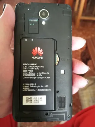Teléfono Móvil Huawei Negro