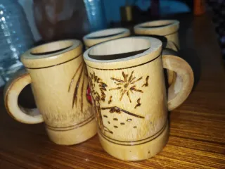 Vasos de madera de Cuba - Varadero