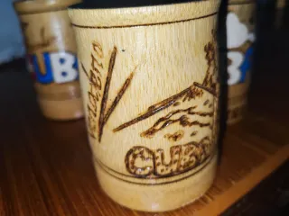 Vasos de madera de Cuba - Varadero