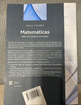 Matemáticas libro UNED