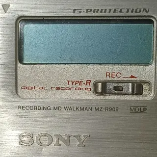 Minidisc Sony MZ-R909 Plata