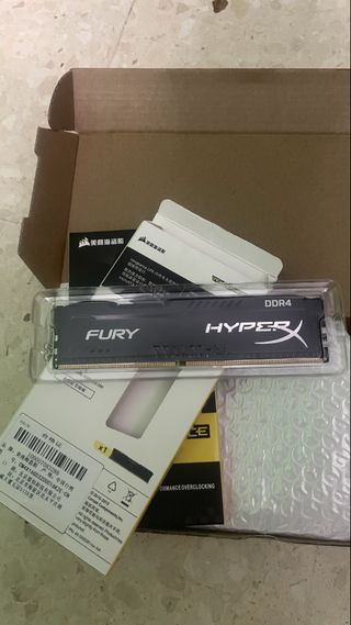Memoria RAM HyperX Fury DDR4
