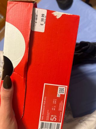 Zapatillas Nike Huarache Run Negras