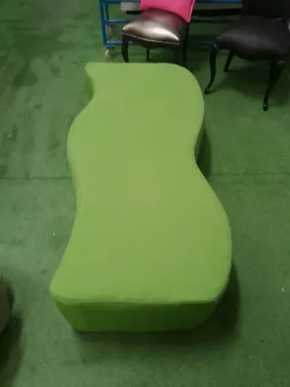 Banco curvo 3 plazas nuevo