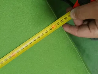 Banco curvo 3 plazas nuevo