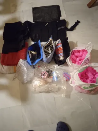 Lote accesorios peluquería