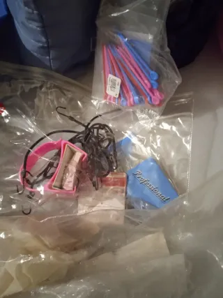 Lote accesorios peluquería