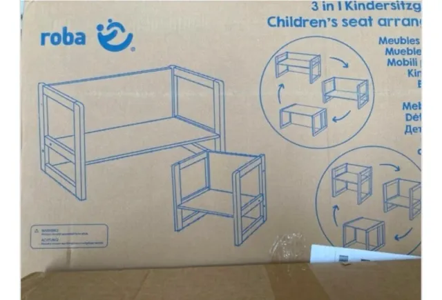 Banco infantil Roba 3 en 1