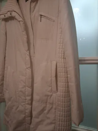 Anorak blanco acolchado