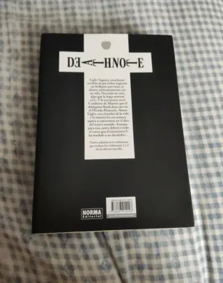 DEATH NOTE BLACK EDITION 01 (CAMBIO PVP)