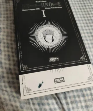 DEATH NOTE BLACK EDITION 01 (CAMBIO PVP)