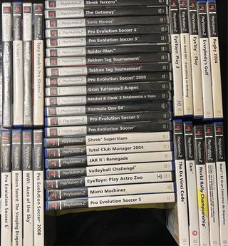 Lote 39 Juegos PlayStation 2 PS2