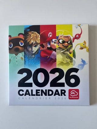 Calendario Nintendo 2026