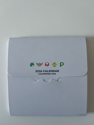 Calendario Nintendo 2026