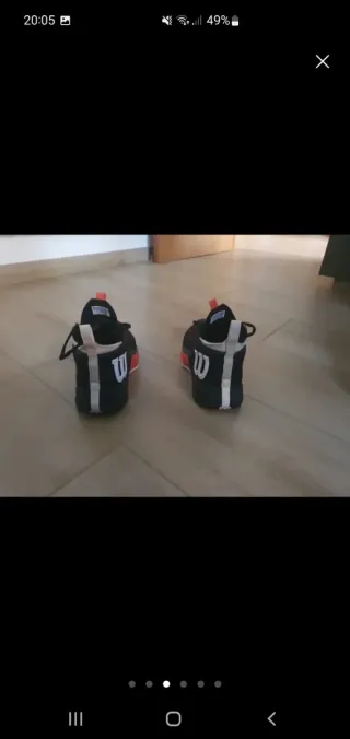 Zapatillas de tenis Wilson rush pro tour mid