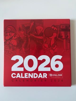 Calendario Nintendo 2026