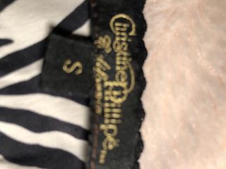 Blusa de seda con estampado cebra y encaje