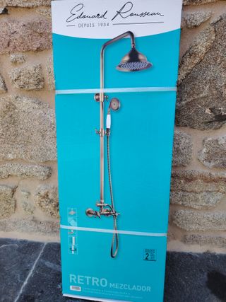 Columna Ducha Edouard Rousseau Retro Dorado