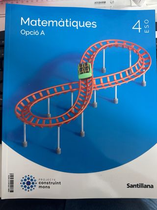 Libro matemáticas 4 ESO Opción A