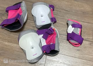 Set 3 Protecciones Oxelo Talla S