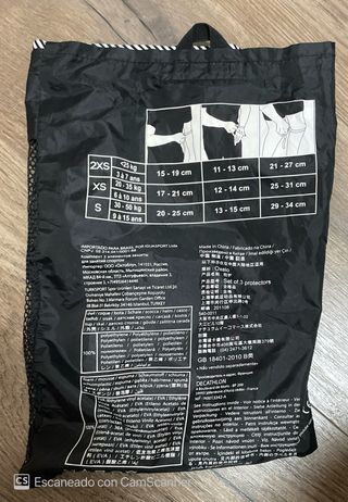 Set 3 Protecciones Oxelo Talla S