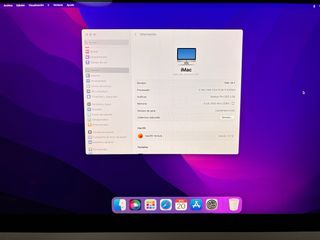 iMac Apple Plata y Blanco