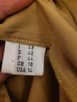 Camicia Vintage donna  Marly's  seta oro bronzo