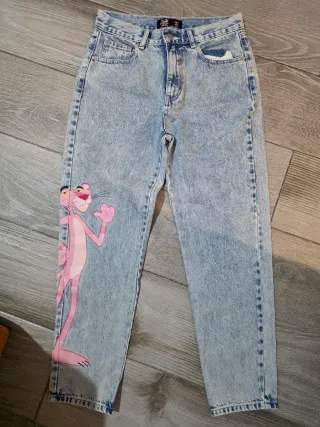 Pantalón vaquero Pantera Rosa