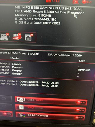 Corsair Vengeance LPX DDR4 1X8GB 3200mhz#752100