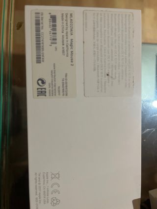 Ratón Apple Magic Mouse Bluetooth Blanco