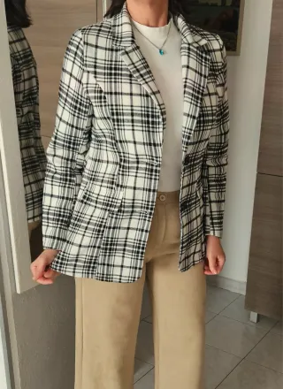 Giacca a quadri M
