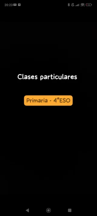 Profesora particular