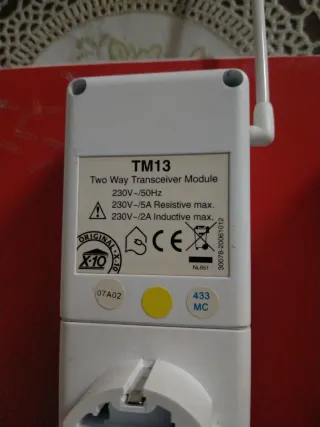 Lote de módulos de domótica Marmitek.