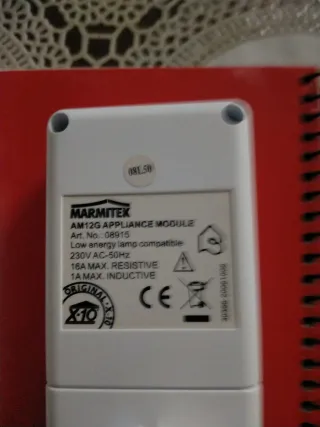 Lote de módulos de domótica Marmitek.