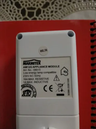 Lote de módulos de domótica Marmitek.