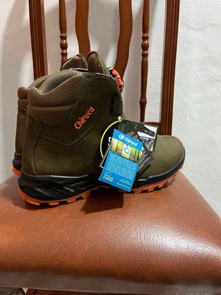 Botas Chiruca Talla 43 Verde Naranja