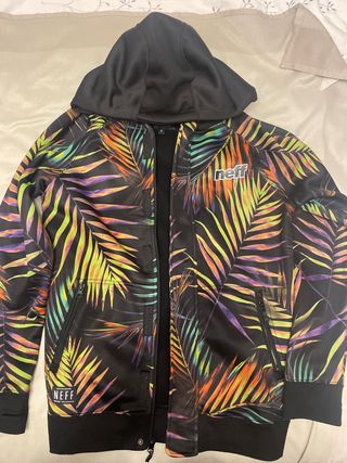 Chaqueta Neff Neopreno Estampada Multicolor