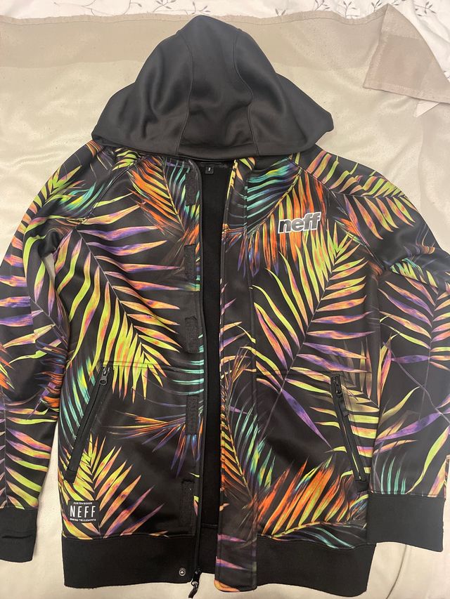 Chaqueta Neff Neopreno Estampada Multicolor