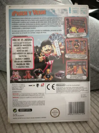 Consola Nintendo Wii Blanca + mando + Juego.