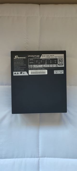 Fuente Seasonic PRIME Ultra 1000 titanium