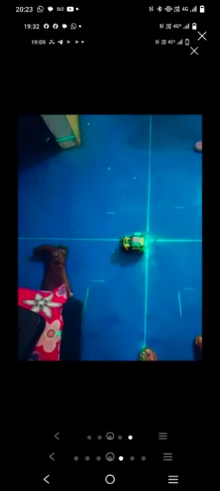 Nivel Láser DeWalt + Cargador + Bolso