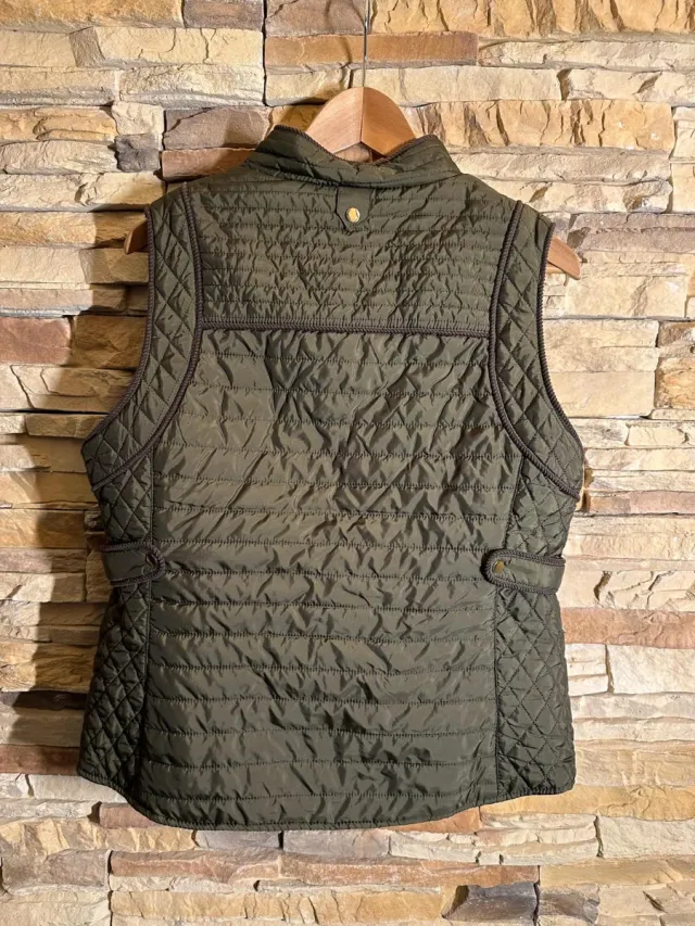 Chaleco acolchado verde