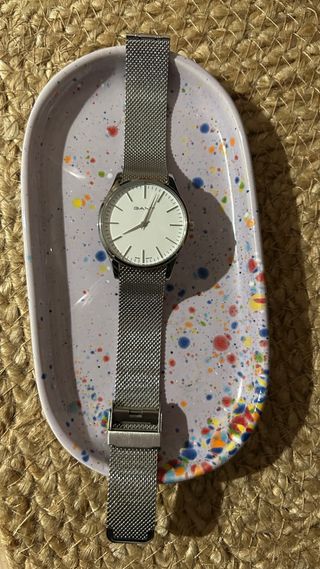Reloj GANT plateado malla