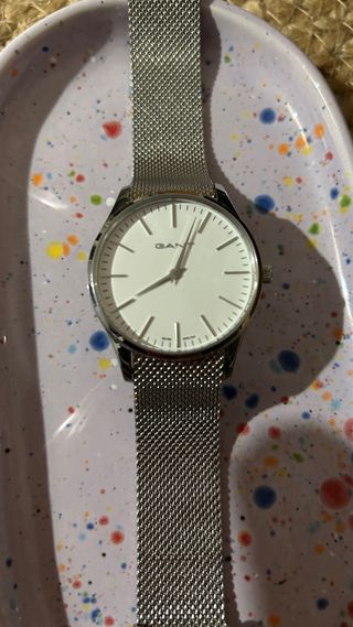 Reloj GANT plateado malla